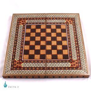 تخته نرد و شطرنج خاتم کاری