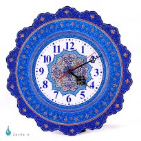 ساعت دیواری میناکاری طرح صبا
