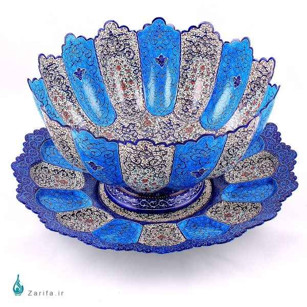 کاسه بشقاب لبه دالبر