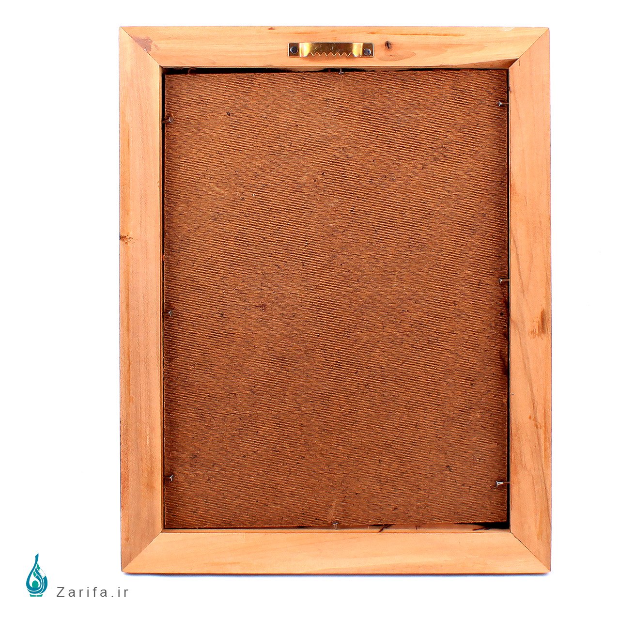 قاب سنگ مرمر بابایی با نرگس قاجاری سایز28*22 - Image 3