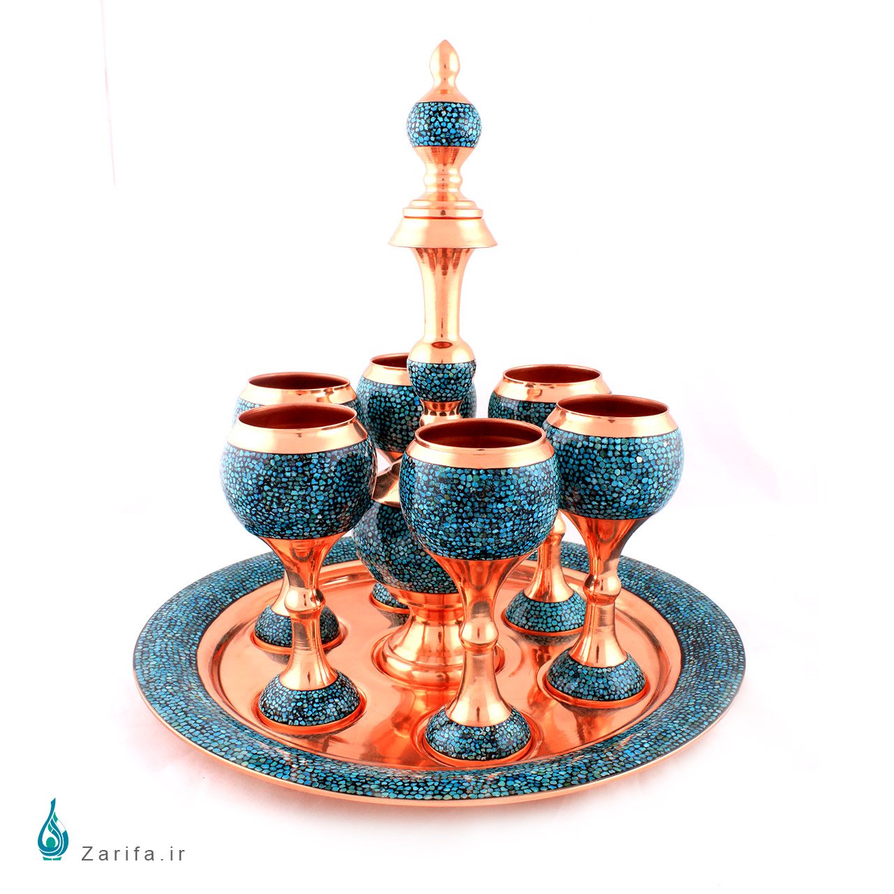 سرویس شربت خوری فیروزه کوب