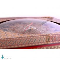 ساعت دیواری تمام خاتم محدب