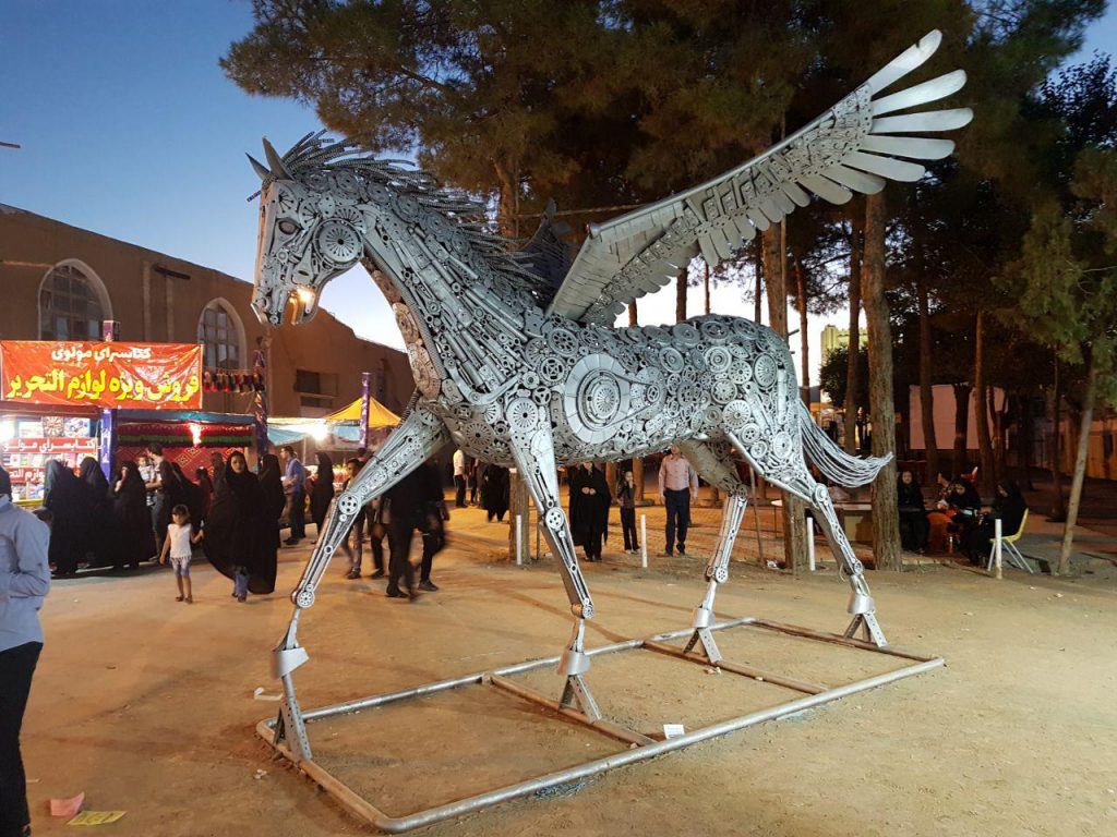 نمایشگاه صنایع دستی چهل چراغ شهرضا