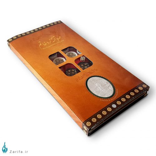 مهره تخته نرد خاتم سایز 40 با کاور طلقی - Image 3