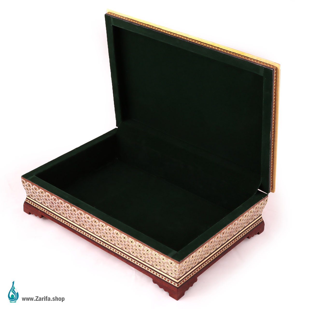 جعبه قرآن خاتمکاری اعلا تو جیر 25*35 - Image 3