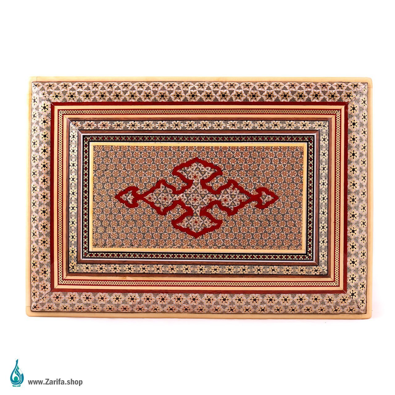 جعبه قرآن خاتمکاری اعلا تو جیر 25*35 - Image 4