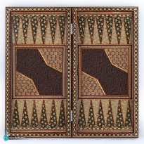 تخته نرد تمام خاتم ستونی