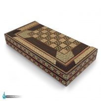 تخته نرد تمام خاتم ستونی