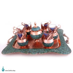 سرویس چای خوری فیروزه کوب