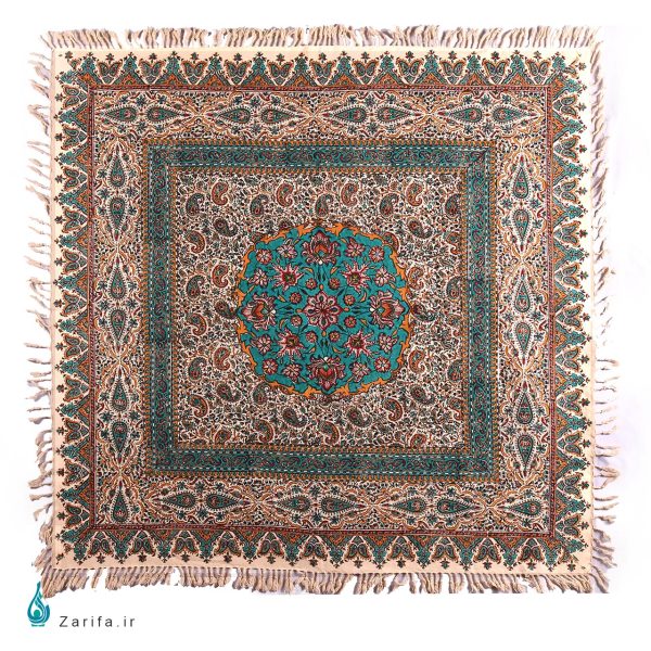 رومیزی قلمکار اعلا طرح لچک ترنج