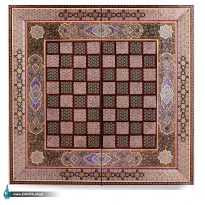 تخته نرد خاتم اعلا با تذهیب فاخر