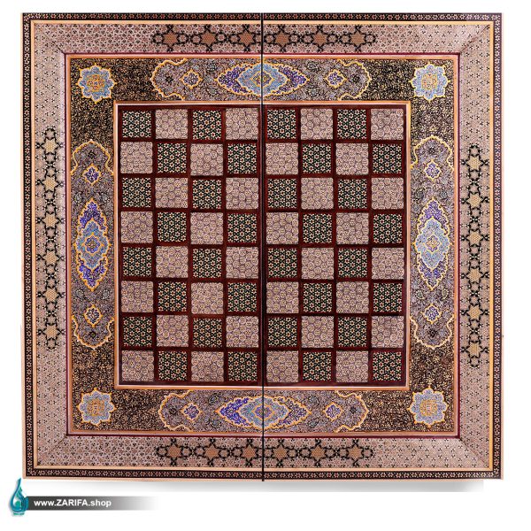 تخته نرد خاتم اعلا با تذهیب فاخر