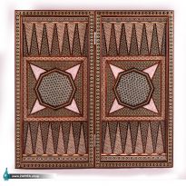 تخته نرد تمام خاتم و صدف