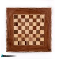 تخته نرد و شطرنج چوب گردو طرح لوزی